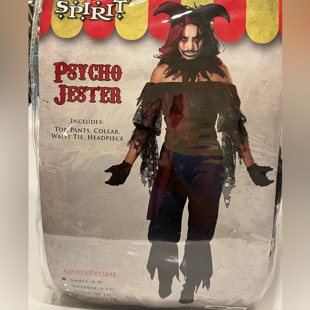 Psycho Jester Halloween costume